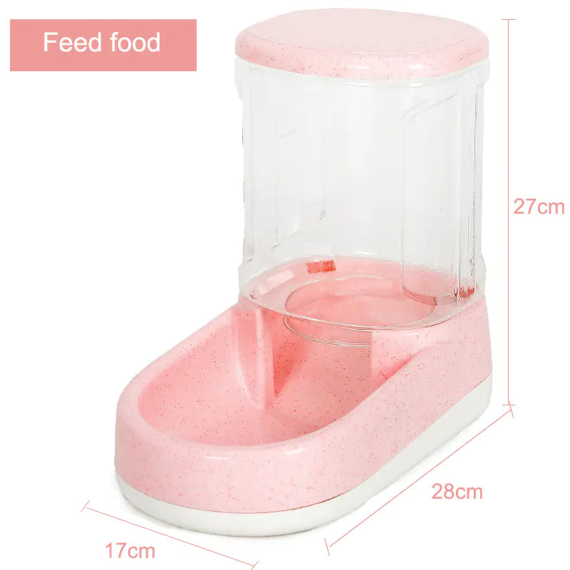 Dispensador de Água Portátil e Tigela para Alimentação de cães e gatos