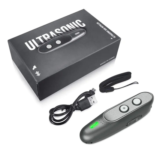 Treinador Portátil Ultrassônico Personalizável para Animais de Estimação ao Ar Livre